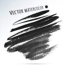 Hand drawn vector watercolor texture