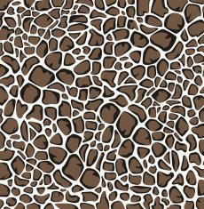 vector animal skin of giraffe