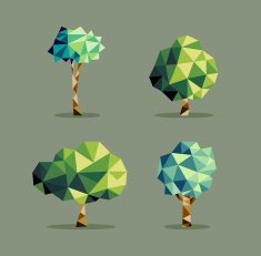 Abstract triangle Tree set N2