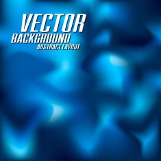 Blue Abstract N13
