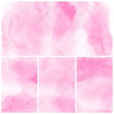 Set of Colorful water color painting background N607