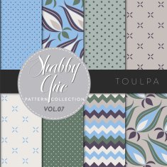 Shabby Chic Pattern Collection - Toulpa N2
