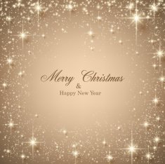 Christmas beige starry background N2