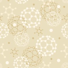 Molecules seamless pattern