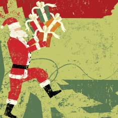 Santa Claus with gifts N5