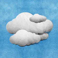 Weather grunge recycled papercraft stick N14