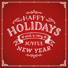 Holiday Decorations Card N4
