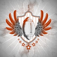 American Football Emblem N5