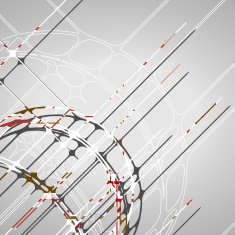 Abstract circles background N47