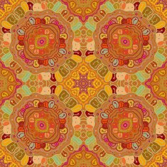 Abstract textile seamless pattern
