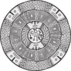 ancient pattern Vector illustration N131