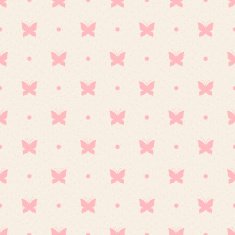 Retro seamless pattern with butterflies N2