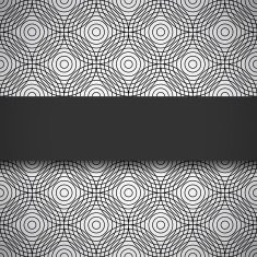 Monochrome seamless pattern N54