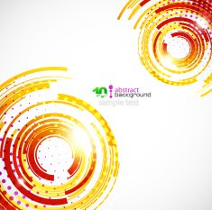 Abstract technology circle background N4