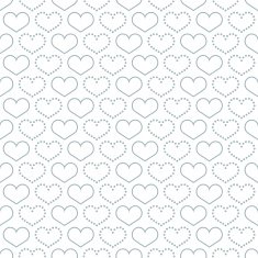Simple seamless pattern with heart symbol N2