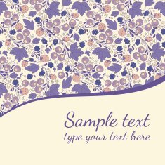 strawberry berries leaves on a light background lilac color N2
