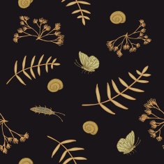 seamless with natural elements