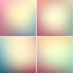 Abstract triangle backgrounds set N6