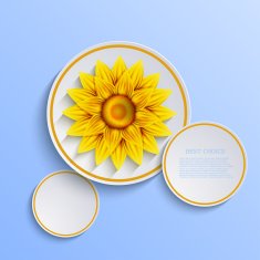 Vector flower background Eps10 N2