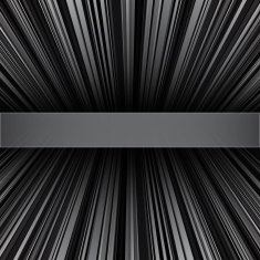 Abstract retro striped black and grey background N3