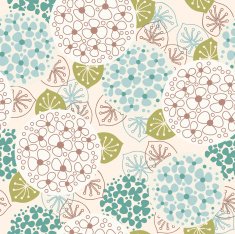 Flower pattern background design N2
