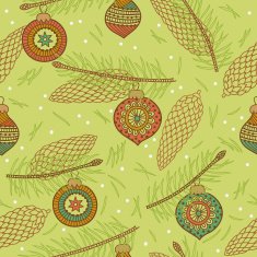 Seamless pattern with balls N2