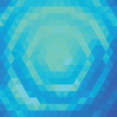 Blue and green grid pattern