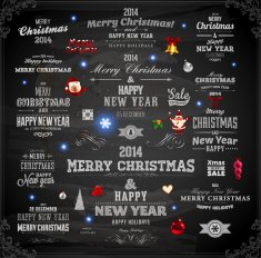 Set of Christmas Labels N3