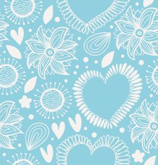 Winter decorative seamless pattern N2