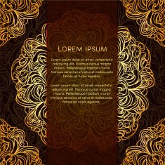 Invitation 'gold' card N2