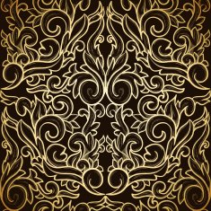 Damask seamless pattern N766