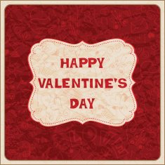 Valentine's day card N465