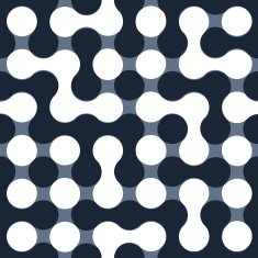 Connected dots seamless pattern
