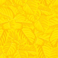Beautiful seamless background with yellow leaves N2