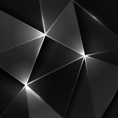 Black triangle geometric background N2