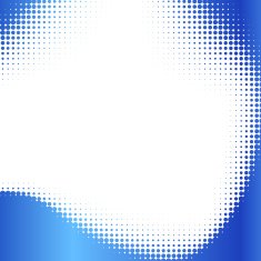 Abstract halftone frame