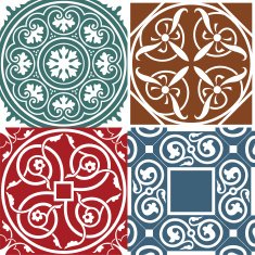 Square patterns(medieval style)