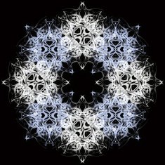 Mandala Decorative hand drawn lace pattern N46