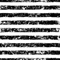 Abstract vector watercolor stripe seamless pattern Black and white background N2