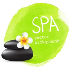 Spa vector background N2