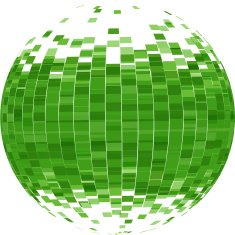 abstract vector green technology background N2