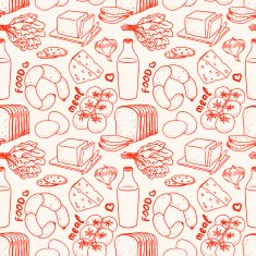 background with different food N2
