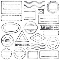 Postal stamps