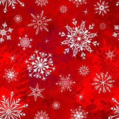 Red seamless Christmas wallpaper N2