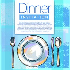 Dinner invitation N2 free image download