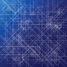 Urban Blueprint vector