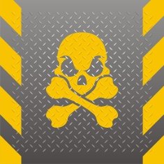 Tread Plate Skull & Croosbones