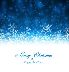Christmas blue abstract background N25
