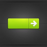 Green icon with arrow right pictogram web internet button
