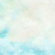 Abstract cloud sky watercolor background